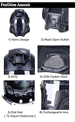 ACEXIER Tactical Military Ballistic Helmet Side
