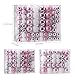 Sea Team 87-Pack Shatterproof Pink Christmas Ball Ornaments Set, Assorted Multi-Sized Hanging Baubles, Xmas Tree Decorations, Seasonal Décor for Holiday Wreath Garland, Hooks Included
