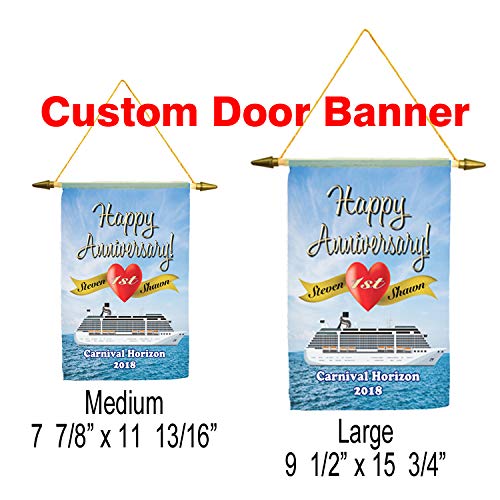 Cruise Ship Door Banner Customization Available For A Unique
