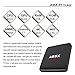 A95X Android 7.1 TV Box Amlogic S905W Quad Core 1GB/8GB 64bit WiFi 2.4GHz HDMI 2.0 SPDIF H.265 4K Video 3D