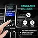 Bluetooth FM Transmitter for Car, Wireless in-Car Radio Adapter, Hands-Free Car Kit with USB Car Charger, Supports Aux Port/Micro SD Card/U-Disk MP3 Player