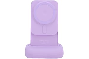 EIMSOAH Magnetic Phone Camera Grip Remote Expandable Handle for Photography Enthusiasts ABS Material (Purple)