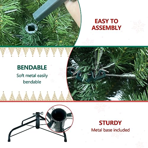 5ft Christmas Tree,Maylaviu Artificial Christmas Tree with Automatic