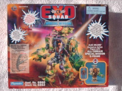 EXO SQUAD Alec Deleon Exclusive Action Figure with All-Terrain Special Mission E-Frame by Exo Squad