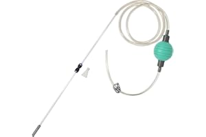 AREPK 5 Gallon Fish Tank cleaner and Aquarium Water Changer Siphon with a Thinner Water Tubing. Perfect for Cleaning Small Fish Tanks, Gravel Vacuum for Aquarium Kit