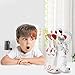 Glantop Remote Control RC Robots toys, Interactive Walking Singing Dancing Smart Programmable Robotics for Kids Boys Girls Birthday Gift (Red)thumb 3