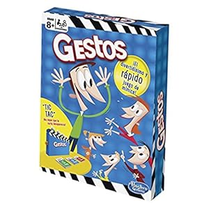 Hasbro Gaming – Gestos, Juegos de Mesa versión española, (Hasbro B0638105)