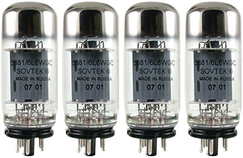 Sovtek 5881 / 6L6WGC Vacuum Tube, Matched Quad