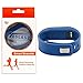 Teslasz Fitness Tracker, Sleep Monitor Calorie Counter Pedometer Sport Activity Tracker for Android and IOS Smart Phone (Dark Blue)