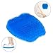 Shower Foot Scrubber Massager & Cleaner for Shower Floor with Suction Cup Improves Foot Circulation & Reduces Foot Pain Blue KIAYACI (Blue)