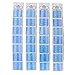 PUEEN Nail Art Water Tattoo Sticker Collection WF1 - 28 Packs Different Stickers (All Full Nail Designs) Classic White Patterns Lace Feather Animal Print Nail Wrap Stripes Nails Foils Decal Decorations-BH000424