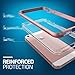iPhone SE Case, VRS Design [Crystal Bumper][Rose Gold] - [Clear Cover][Military Grade Protection] For Apple iPhone SE
