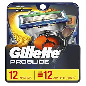 Amazon Com Gillette Fusion5 Proglide Men S Razor Blades 12