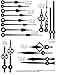 Takane EXTRA Long Shaft Clock Movement Clock Parts Repair Kit