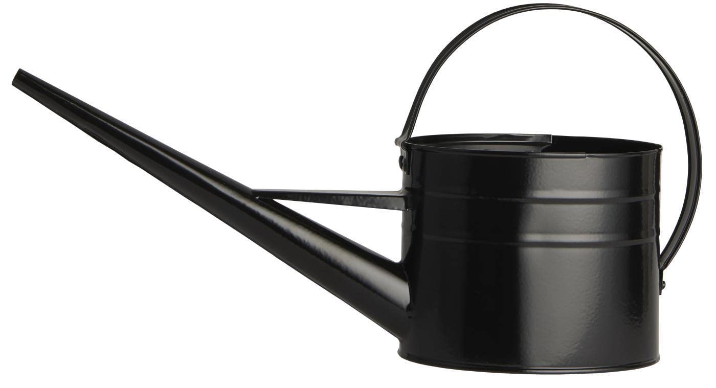 Ib Laursen Black Watering Can for Plants 1.4 l Design