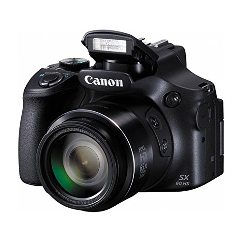 Canon-PowerShot-SX60-HS-161MP-65x-Optical-Zoom-Wide-Angle-Lens-Digital-Camera-with-64GB-Ultimate-Bundle-Includes-Case-64GB-SDXC-Memory-Card-Tripod-Extra-Battery-Kit-Cleaning-Accessories-More