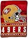 Northwest NFL San Francisco 49ers Unisex-Adult Silk Touch Throw Blanket, 60