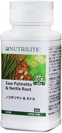 Amazon アムウェイ Amway ノコギリヤシ アンド ネトル j Nutrilite ノコギリヤシ