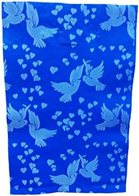 Lin NaDa Small 50 Pcs.Jewelry Plastic Bag Flat Bag 6"Wx9"H With Die Cut Handle (6x9-F04)