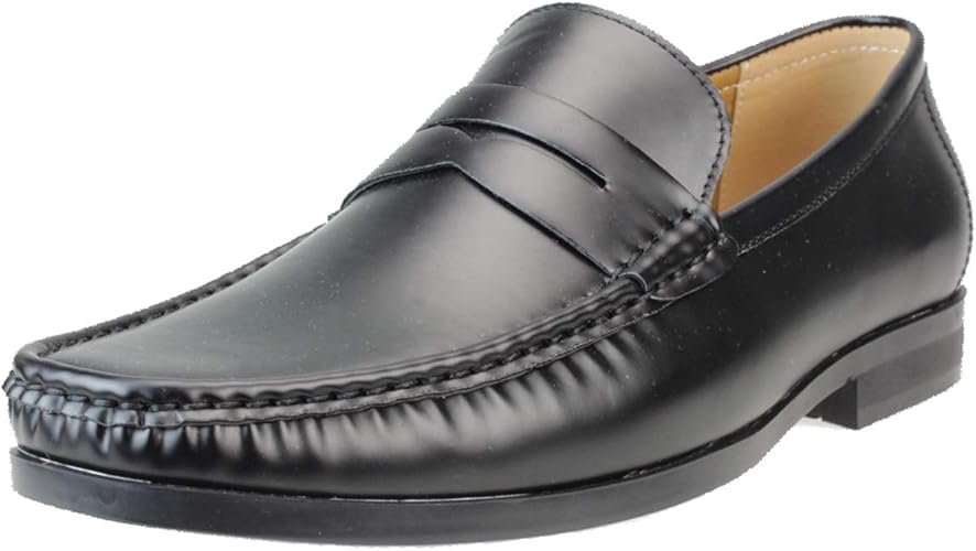 Amazon アンバイルシウス スリッポン ローファー スリッポン ローファー メンズ コインローファー メンズ カジュアル シューズ モカシン メンズ 春 靴 Apt357sz 1 ブラック ブラウン ブラックグレイン ブラウングレイン An アンバイルシウス ローファー