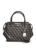 GUESS Ryann Logo Satchel Bro, Brown