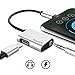 iPhone 7/8/X Headphone AUX Adapter 8 Pin Lightning Charging to 3.5mm Audio Splitter for iPhone X, iPhone 8/8 Plus, iPhone 7/7 Plus Compatible with IOS 11 Silver