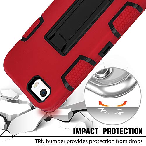 LUCKYCAT 5s iPhone Case,iPhone SE Case,iPhone 5 Case,SENON Shockproof Anti-Scratch Anti-Fingerprint  - //medicalbooks.filipinodoctors.org