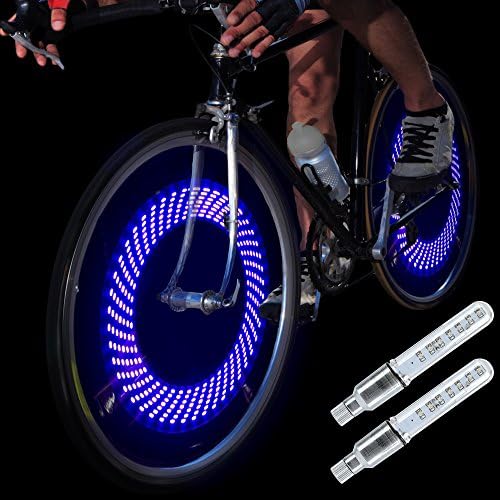 DAWAY A08 Bike Tire Valve Stem Light LED Waterproof Bicycle Wheel