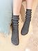 Zando Womens Girls Fashion Outdoor Leisure Lightweight Classic Cozy Knit Slouch Socks