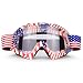JAMIEWIN Motocross Motorcycle Goggles Clear Lens Dirt Bike Riding ATV Goggles Mx Goggle Glasses for Men Women Youth Kids (C63) primary