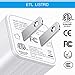 YUNSONG USB Wall Charger, Charger Adapter, 2-Pack 2.1Amp Fast Dual Port Travel Adapter Portable Rapid Phone Charger Block Power Charging Plug (ETL Listed) Compatible with Phone/Pad