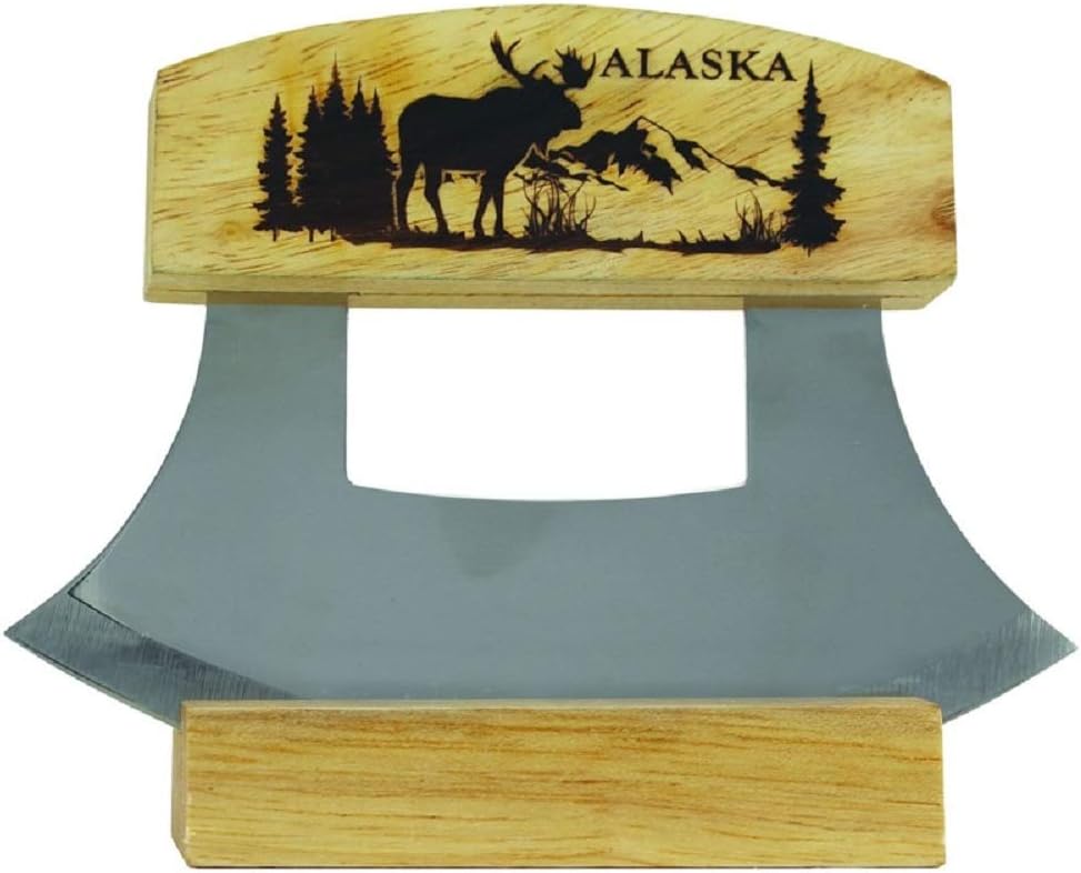Arctic circleUlu w/Rustic Moose 18349