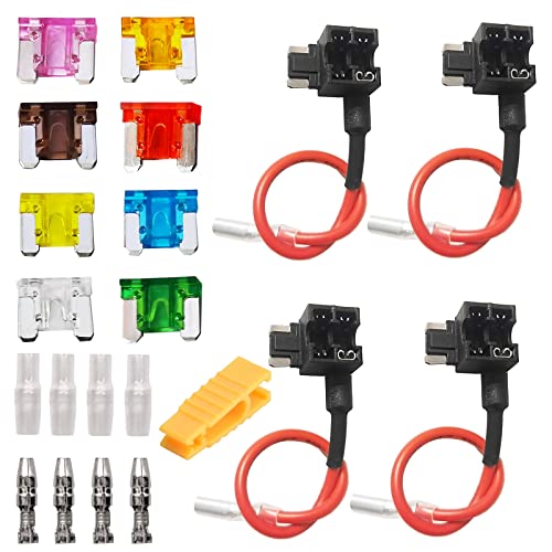 DanYun 平型低背ヒューズホルダー 4個の商品画像