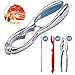 Seafood Cracker Tools Set Lobster Crab Leg Nut Crackers and Picks Walnut Pecan Pliers Metal Opener Tool Heavy Duty with Non-slip Handle