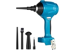 XIOYUE Cordless Air Duster for 18V MAKITA Battery,40000 RPM Compressed Air Duster for Garages/Sawmill Room/Workshop Cleaning/Home Improvement