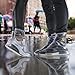 Waterproof Shoe Covers | Reusable, Slip Resistant | Rain Shoe, Transparent, Size