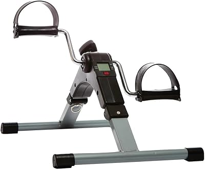 66fit Arm & Leg Folding Pedal Exerciser with Digital Display & Resistance