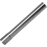1.5 Exhaust Pipe, Flared End T304 Stainless Steel Straight Tubing, Polished Universal Connector Adapter 1 1/2 Inch ID to OD 1.5" ss Ailpipe 12" Length,Car Motorbike Truck Exhaust System