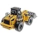 Huina 2.4Ghz Radio Control Bulldozer Construction Vehicle Alloy 6 Channel 4 Wheel Loader Remote Control Simulation Truck