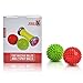 Foot Massage Roller and 2 Spiky Balls - Foot Massager Set - Relieve Plantar Fasciitis, Heel, Foot Arch Pain - Perfect for Inflammation, Tight Muscles and Trigger Point Therapy on the Feet By JIA LE
