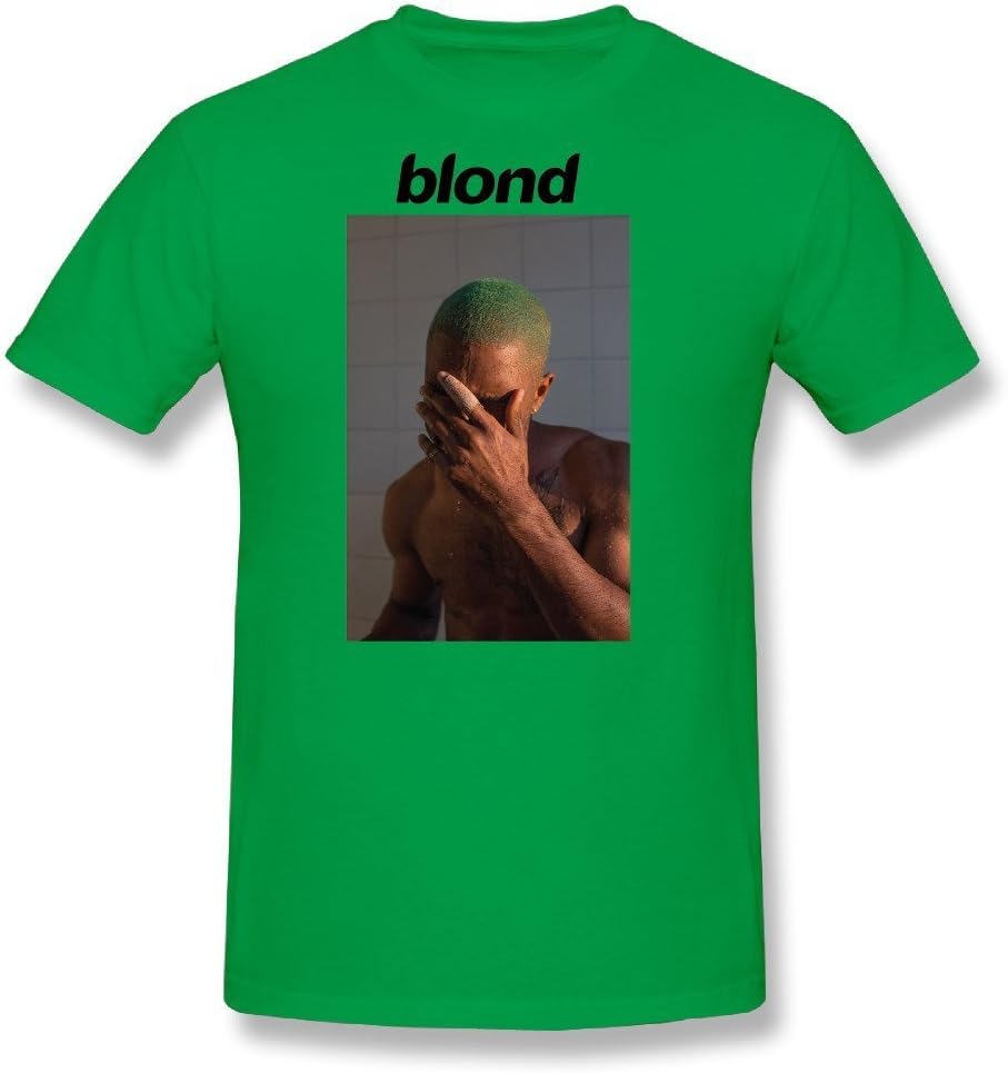 Wopson Men's Cotton Frank Ocean New Album Blonde T-Shirt