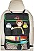 EPAuto Premium Car Backseat Organizer for Baby Travel Accessories, Kids Toy Storage, Back Seat Protector/Kick Mat