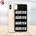 CatixCases Sisters James Charles, James-Charles Sisters Phone Case Cell Plastic Сlear Case for Apple iPhone X/XS/XR/XS Max / 7/8 / plus iPhone 6 / 6S plus Protector Protective Cover Art Design