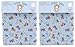 Honey Baby Road Work Toddler Bed or Crib Sheets 2-Pack