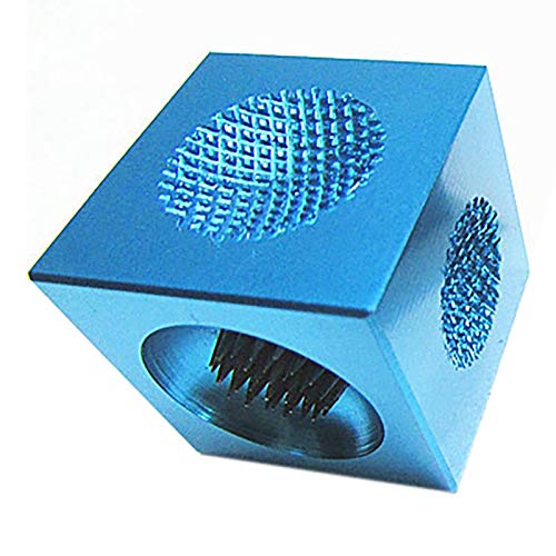 Plomevry Square Billiards Pool Cue Tip Tool Shaper Repairer Tool Muti-Functional Club Tip Sharpener Snooker Accessories Blue