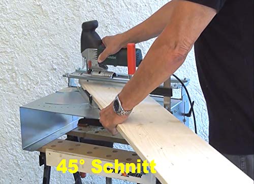 Stichsägetisch 014H + 8 Stichsägeblätter - statt Kreissäge … – Bild 7