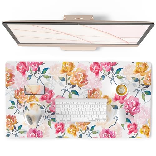 qiyi PU Leather Large Desk Mat