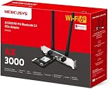 MERCUSYS MA80XE AX3000 Wi-Fi 6 PCIe Adapter Bluetooth 5.2 view 6