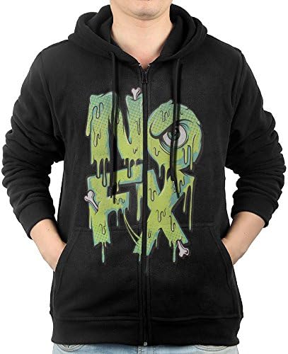 Men's NOFX 7 Full Zip Hoodie With Kangaroo Pocket
