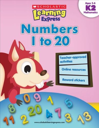 Scholastic Teaching Resources SC-9789810713560 Learning Express Numbers 1-20 K-2
